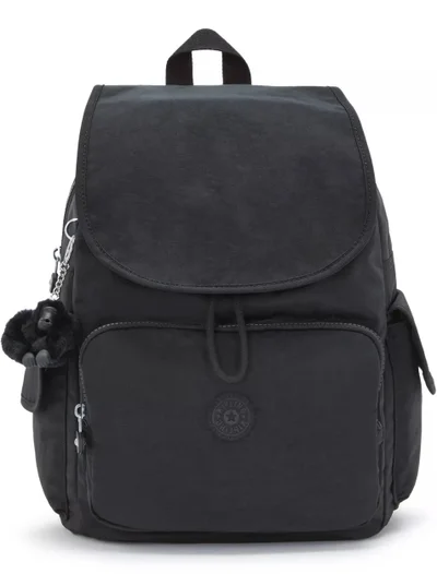 kipling City Pack Medium Female Backpack - Black Noir